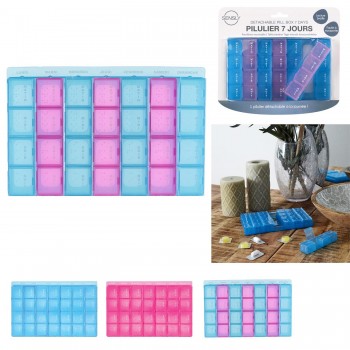 Pilulier détachable 7 jours